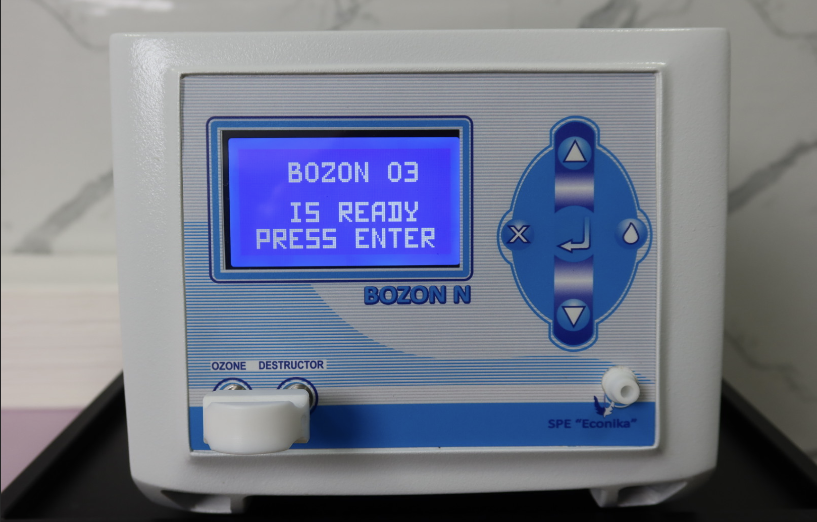 Панель керування апарата озонотерапії BOZON N